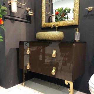 Ножки для мебели Armadi Art Ajur nova 34см золото 880-G